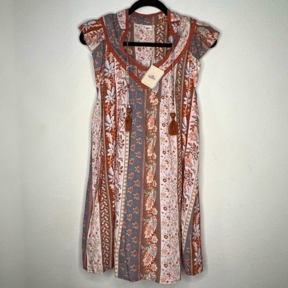 NWT Faherty Brooke Dress, Ashford Print, size XS - Picture 2 of 8